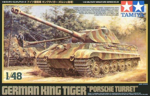 1/48 German King Tiger "Porsche Turret" - Click Image to Close