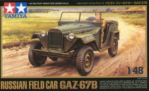 1/48 Russian Field Car GAZ-67B - Click Image to Close