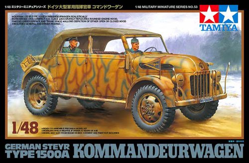 1/48 German Steyr Type 1500A Kommandeurwagen - Click Image to Close