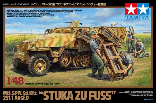 1/48 German Sd.Kfz.251/1 Ausf.D "Stuka Zu Fuss" - Click Image to Close