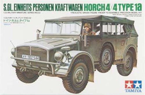 1/35 German S.GL. Einheits Personen Kraftwagen Horch 4x4 Type 1a - Click Image to Close