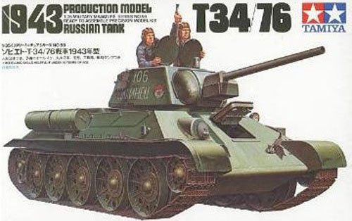 1/35 Russian Tank T-34/76 Model 1943 - Click Image to Close