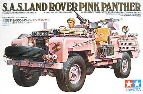 1/35 British SAS Land Rover Pink Panther - Click Image to Close