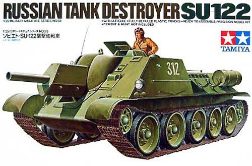 1/35 Russian Tank Destroyer SU-122 - Click Image to Close