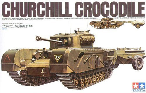 1/35 British Churchill Crocodile - Click Image to Close