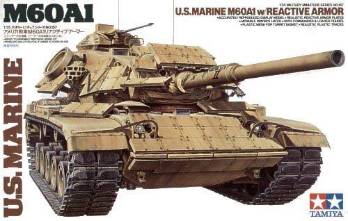 1/35 US Marine M60A1 w/ Reactive Armor - Click Image to Close