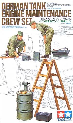 1/35 German Tank Engine Maintenance Crew Set - Click Image to Close