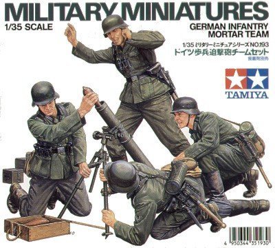 1/35 German Infantry Mortar Team - Click Image to Close