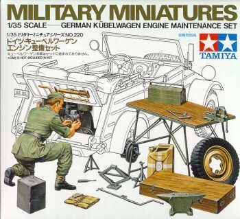 1/35 German Kbelwagen Engine Maintenance Set