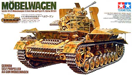 1/35 German Self Propelled AA Gun Mobelwagen 3.7cm Flak 43 - Click Image to Close