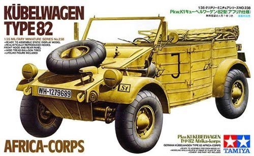 1/35 German Kubelwagen Type 82 "Africa Corps" - Click Image to Close