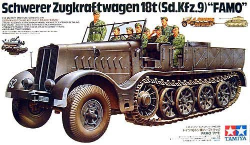 1/35 German 18 Ton Heavy Half-Track Sd.Kfz.9 "Famo" - Click Image to Close