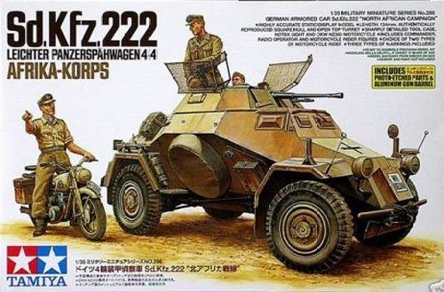 1/35 German Armored Car Sd.Kfz.222 "Africa Corps" - Click Image to Close