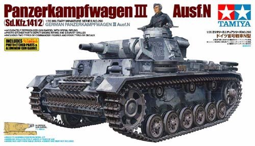 1/35 German Pz.kpfw.III Ausf.N (Sd.Kfz.141/2) - Click Image to Close