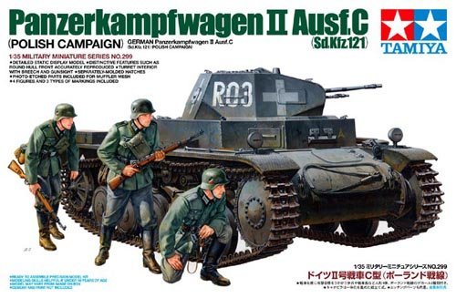 1/35 German Pz.kpfw.II Ausf.C (Sd.Kfz.121) "Polish Campaign" - Click Image to Close