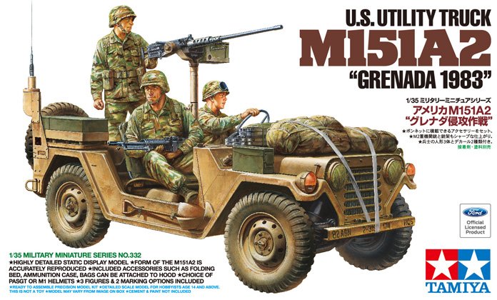 1/35 US Utility Truck M151A2 "Grenada 1983" - Click Image to Close