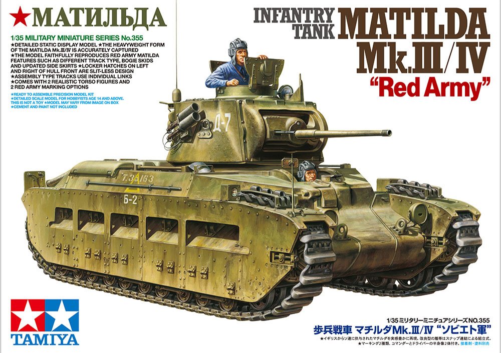 1/35 Infantry Tank Matilda Mk.III/IV "Red Army" - Click Image to Close