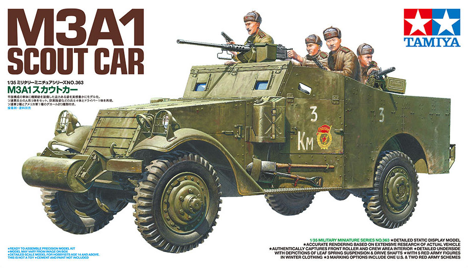 1/35 M3A1 Scout Car - Click Image to Close