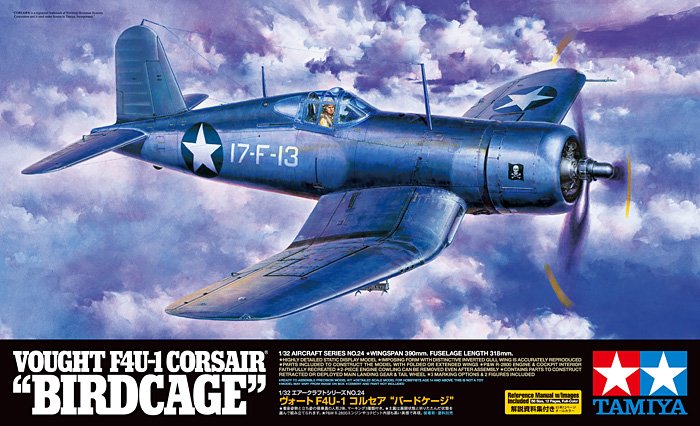 1/32 Vought F4U-1 Corsair "Birdcage" - Click Image to Close