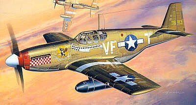 1/48 North American P-51B Mustang - Click Image to Close