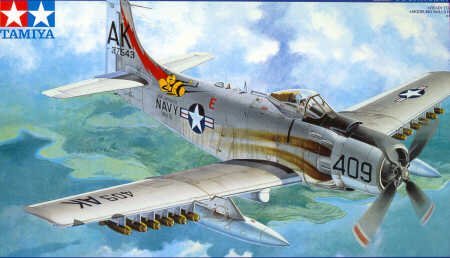 1/48 Douglas A-1H Skyraider US Navy - Click Image to Close