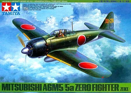 1/48 Mitsubishi A6M5/5a Zero Fighter Mdeol 52 (Zeke) - Click Image to Close