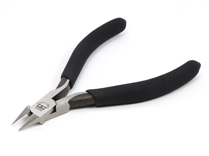 Sharp Pointed Side Cutter for Plastic (Slim Jaw) - Click Image to Close