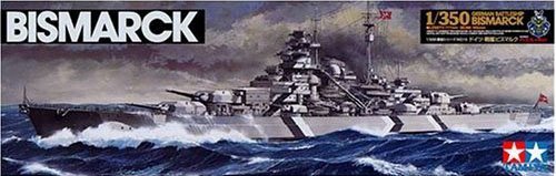 1/350 German Battleship Bismarck - Click Image to Close