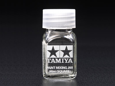 Paint Mixing Jar Mini Square (10ml) - Click Image to Close