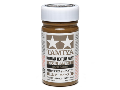 Diorama Texture Paint 100ml (Soil Effect,Dark Earth) - Click Image to Close