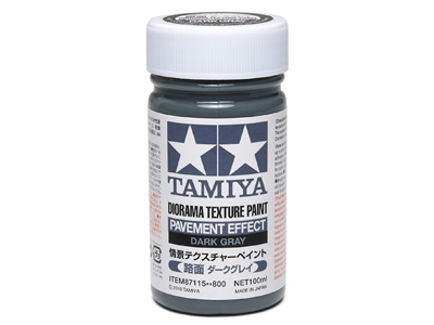 Diorama Texture Paint 100ml (Pavement Effect,Gray) - Click Image to Close