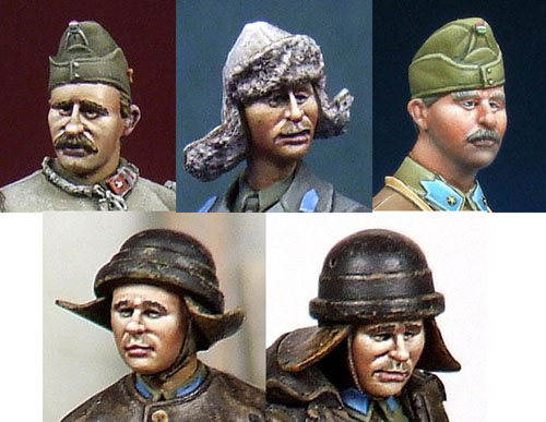 1/35 Hungarian Heads - Click Image to Close