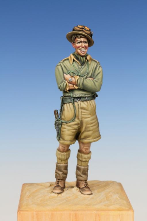 1/35 WWII British Tank Crewman, Western Desert 1940 - Click Image to Close