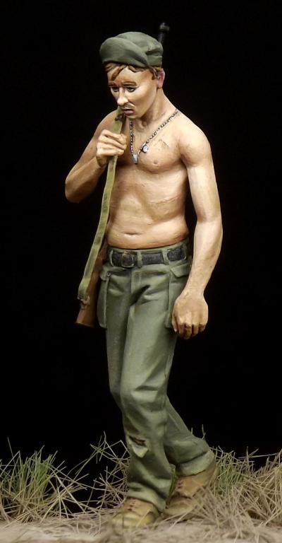 1/35 WWII US Marine Corps Soldier #1 - Click Image to Close