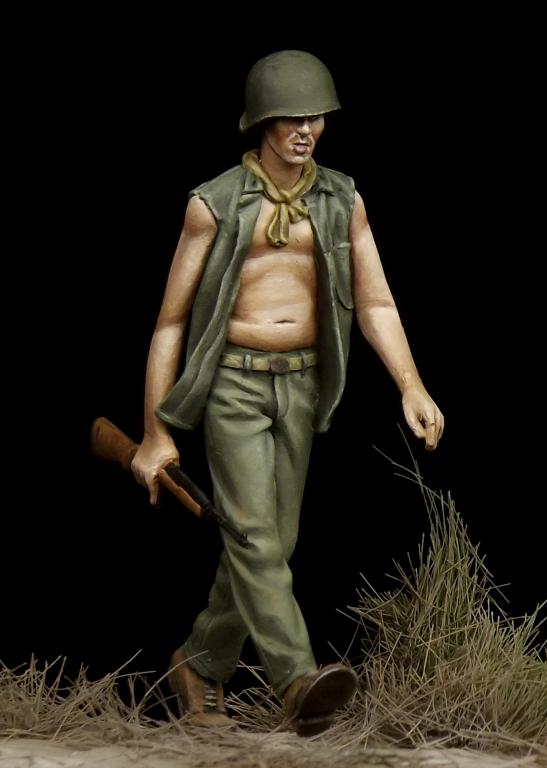 1/35 WWII US Marine Corps Soldier #2 - Click Image to Close