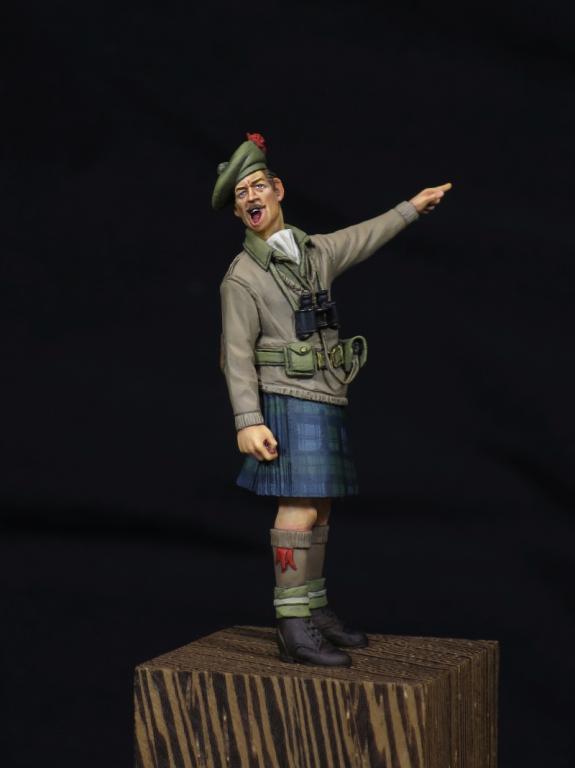 1/35 WWII Scottish Black Watch Officer - Click Image to Close