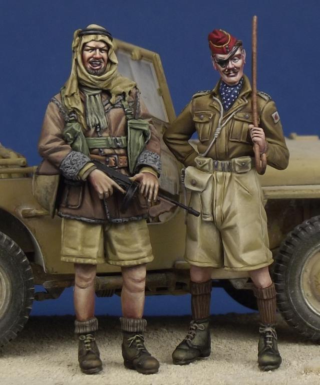 1/35 WWII LRDG Trooper & Hussar Officer - Click Image to Close