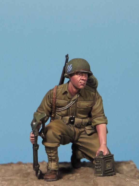 1/35 WWII US Army Machine Gunners - Click Image to Close