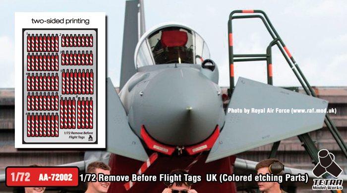 1/72 Remove Before Flight Tags UK (Colored Etching Parts) - Click Image to Close