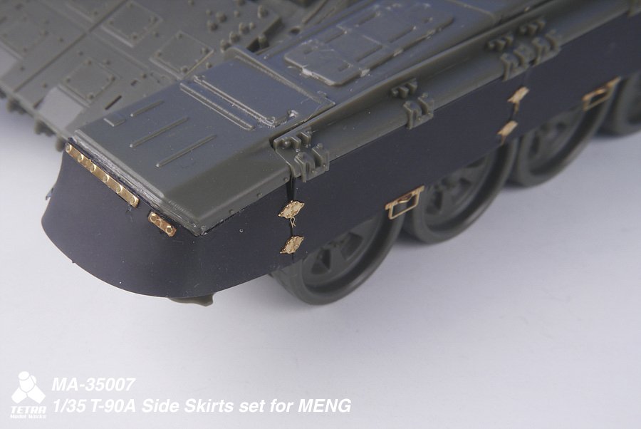 1/35 Russian T-90A Side Skirts Set for Meng Model - Click Image to Close