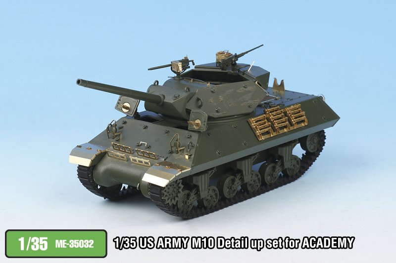 1/35 US Army M10 Detail Up Set for Academy - Click Image to Close