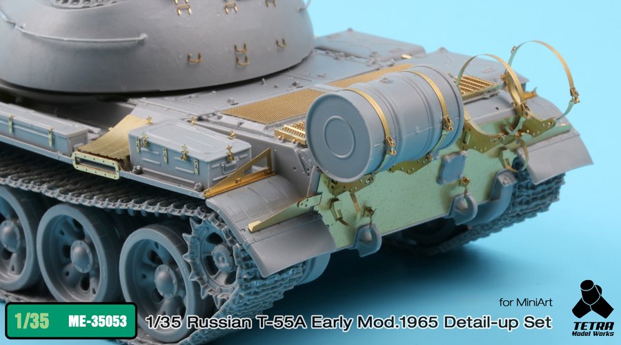 1/35 Russian T-55A Early Mod.1965 Detail Up Set for Miniart - Click Image to Close