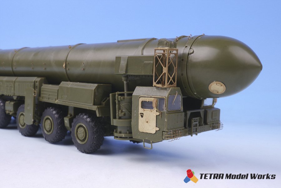 1/72 Russian ICBM Launcher TOPOL Detail Up Set for Zvezda - Click Image to Close