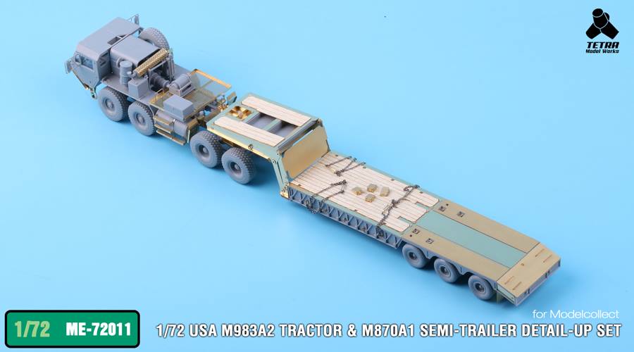 1/72 US M983A2 Tractor & M870A1 Detail Up Set for Model Collect - Click Image to Close