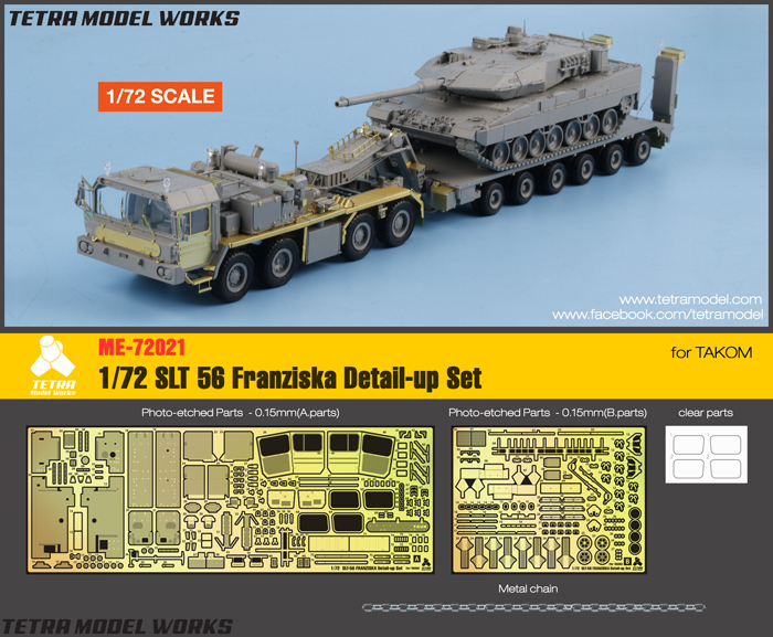 1/72 SLT-56 Franziska Detail Up Set for Takom - Click Image to Close