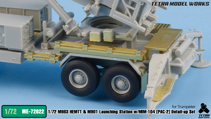 1/72 M983 HEMTT & M901 MIM-104 PAC-2 Detail Up Set for Trumpeter - Click Image to Close