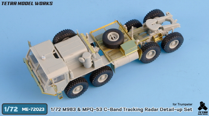 1/72 M983 & MPQ-53 C-Band Tracking Radar Detail Up for Trumpeter - Click Image to Close