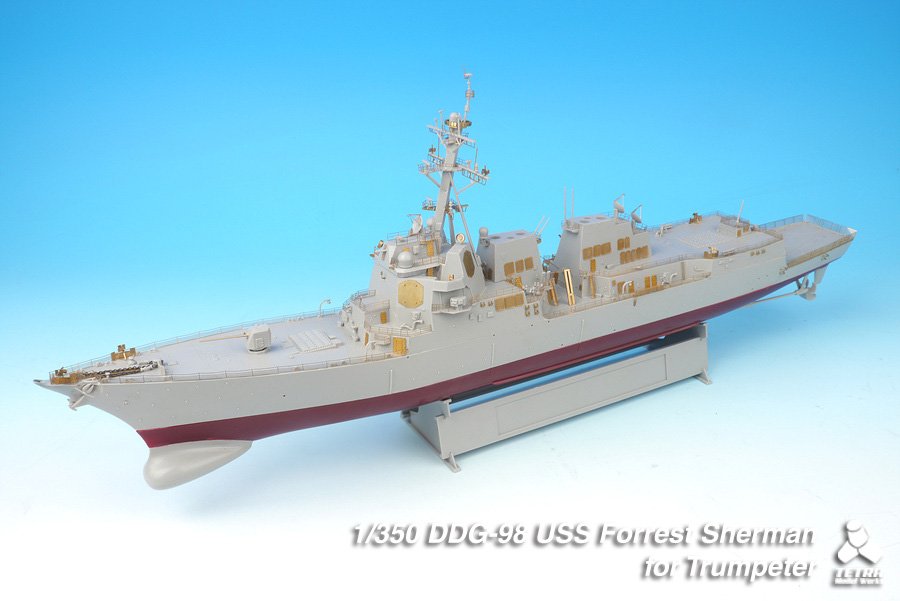 1/350 USS Forrest Sherman DDG-98 Detail Up Set for Trumpeter - Click Image to Close