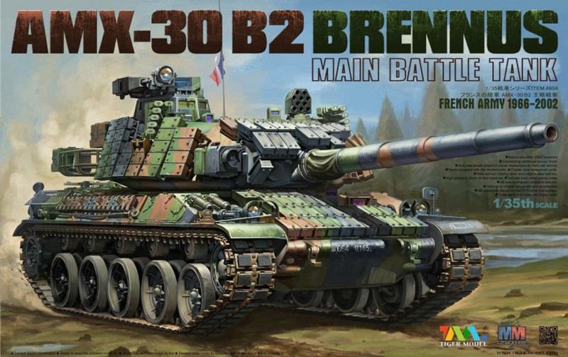 1/35 AMX-30B2 Brennus MBT - Click Image to Close