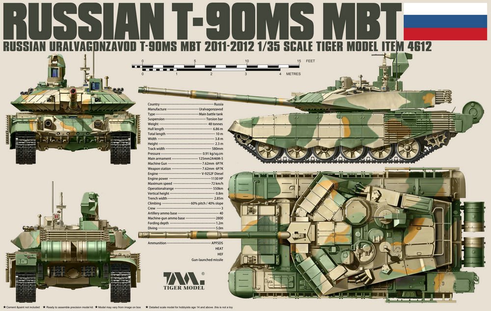 1/35 Russian T-90MS MBT - Click Image to Close